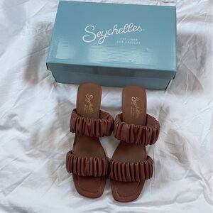 SEYCHELLES Leeward Heeled Sandals NIB
